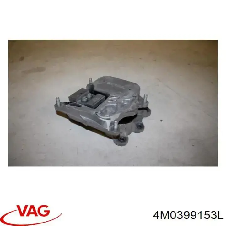 4M0399153L VAG Coxim traseiro de transmissão (suporte da caixa de mudança)