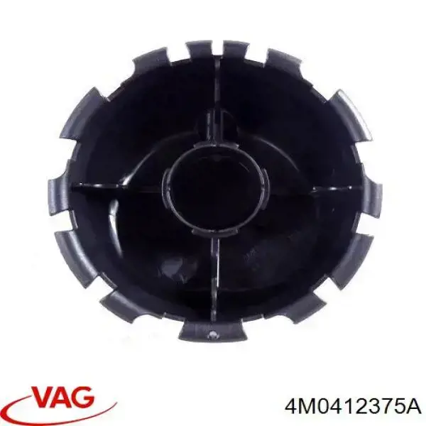 4M0412375A VAG Tampa de suporte do amortecedor dianteiro