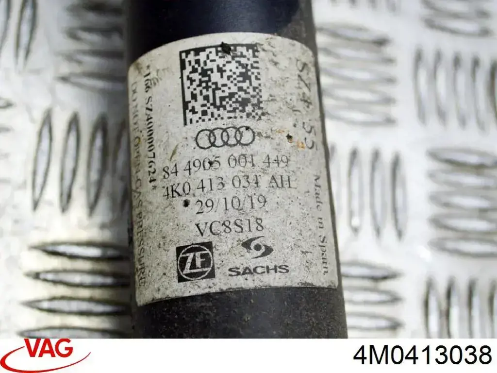 Compre 4M0413038 VAG Forquilha inferior direita de amortecedor dianteiro