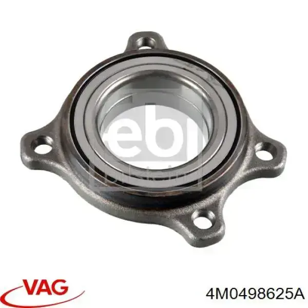 Compre 4M0498625A VAG Rolamento de cubo dianteiro