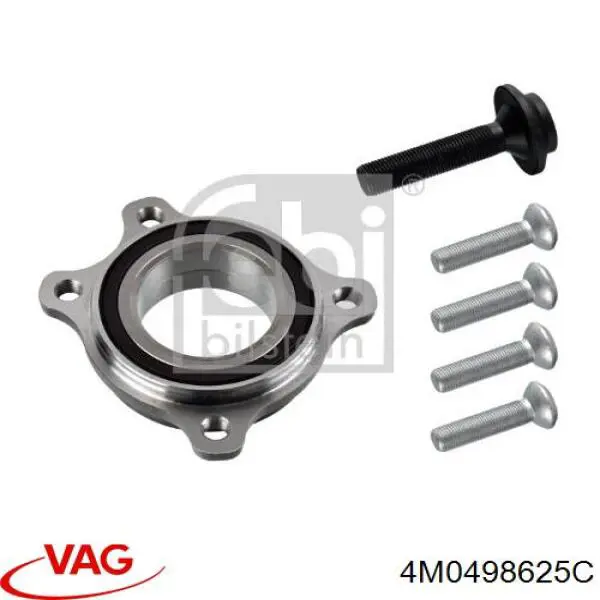 Rolamento de cubo dianteiro VAG 4M0498625C preço, a partir de 73,42 USD