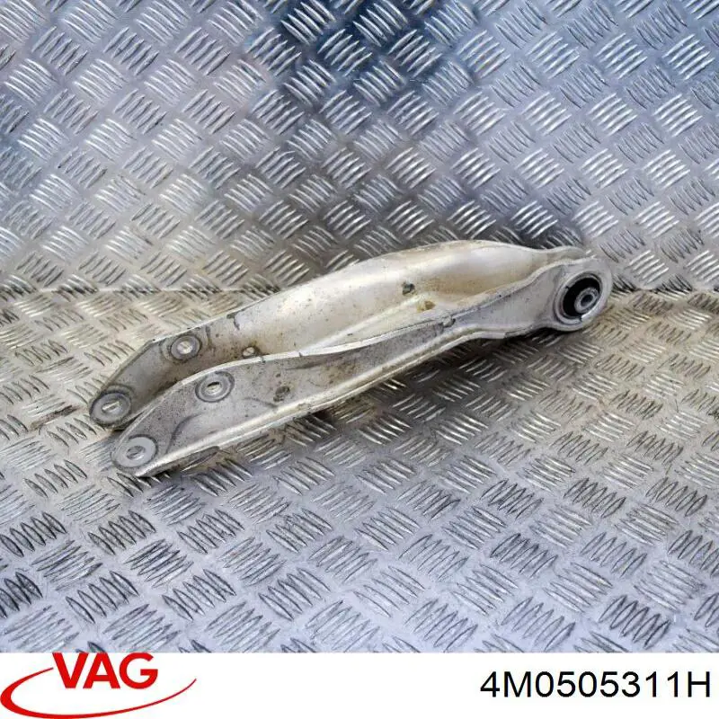 4M0505311H VAG Braço oscilante inferior esquerdo de suspensão traseira/direita