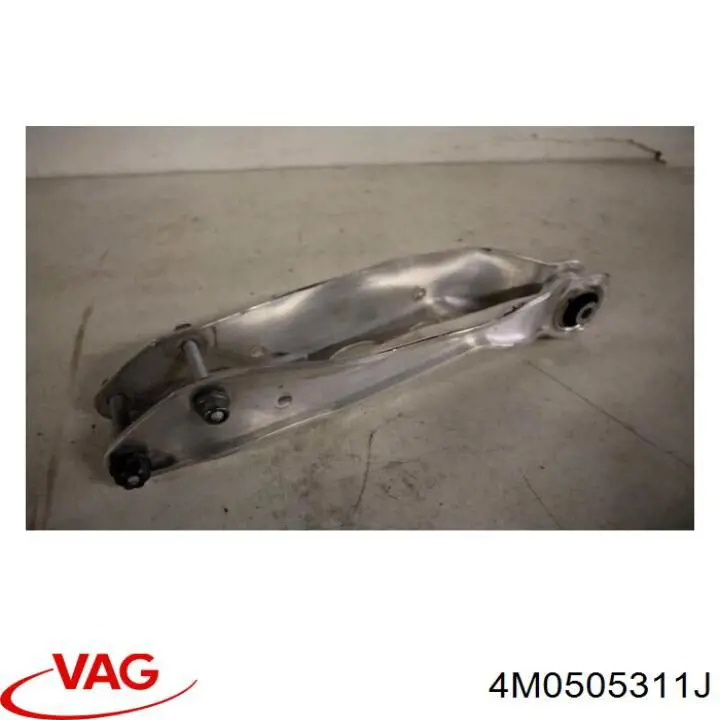 Compre 4M0505311J VAG Braço oscilante inferior esquerdo de suspensão traseira/direita
