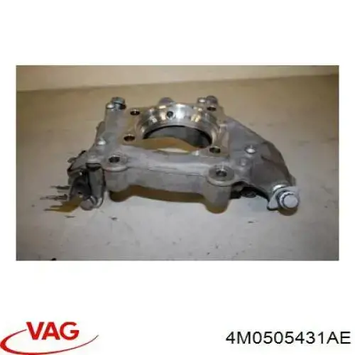 4M0505431AE VAG Pino moente (extremidade do eixo) traseiro esquerdo
