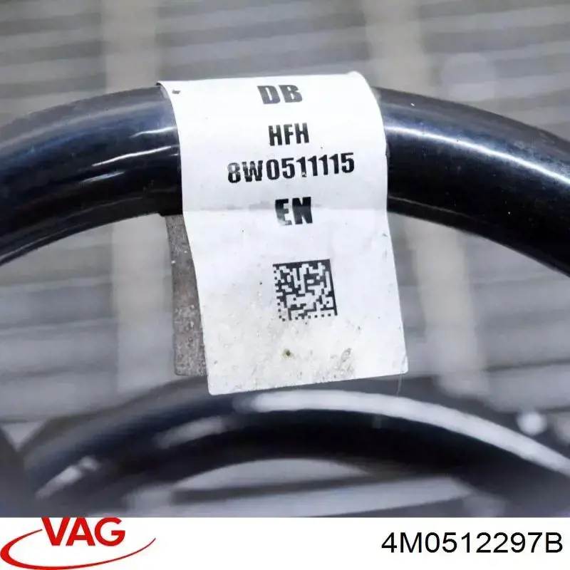 Compre 4M0512297B VAG Espaçador (anel de borracha) da mola traseira inferior