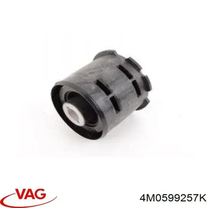 4M0599257K VAG Bloco silencioso de viga traseira (de plataforma veicular)