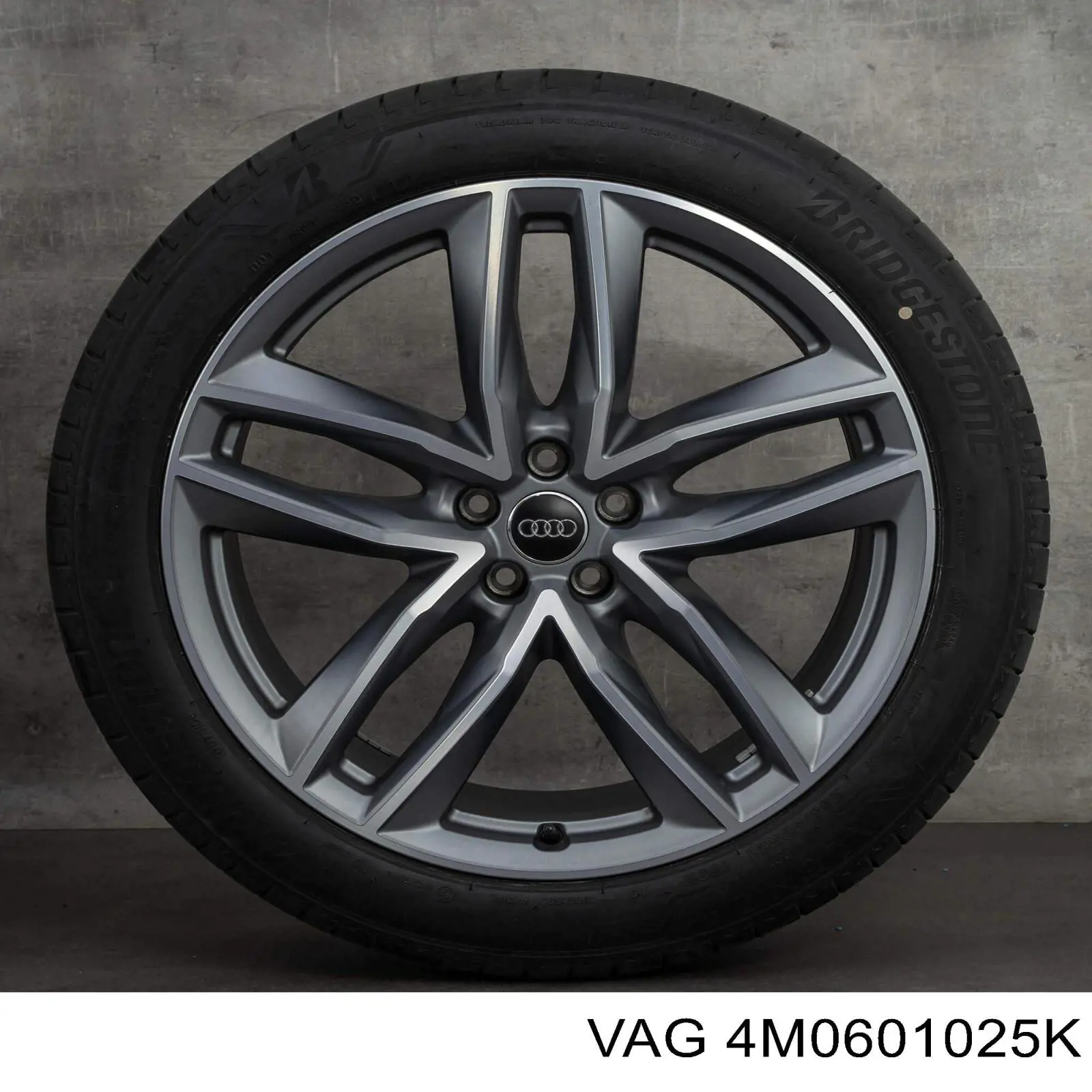 4M0601025K VAG Discos de roda de aleação ligeira (de aleação ligeira, de titânio)