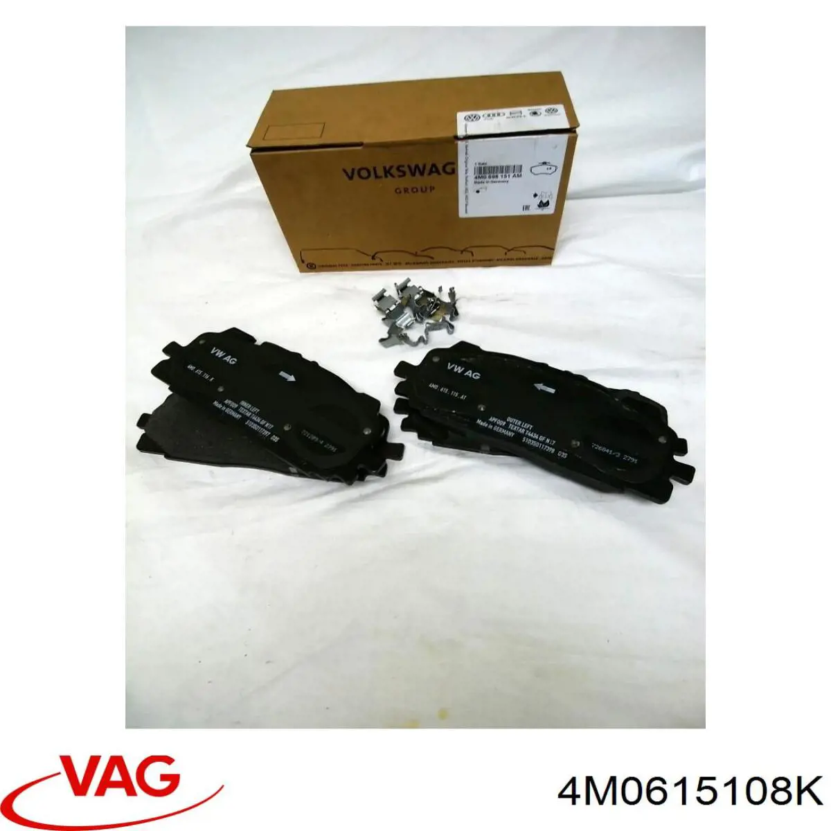 Compre 4KE615108 VAG Suporte do freio dianteiro direito