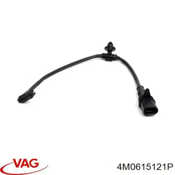 Compre 4M0615121P VAG Sensor traseiro de desgaste das sapatas do freio