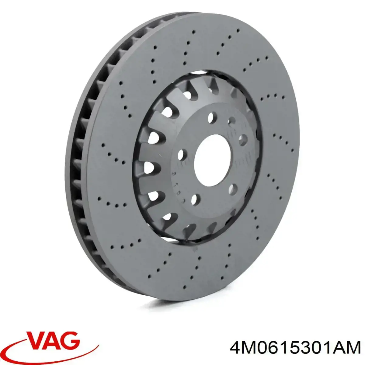 Disco do freio dianteiro VAG 4M0615301AM preço, a partir de 628,45 USD
