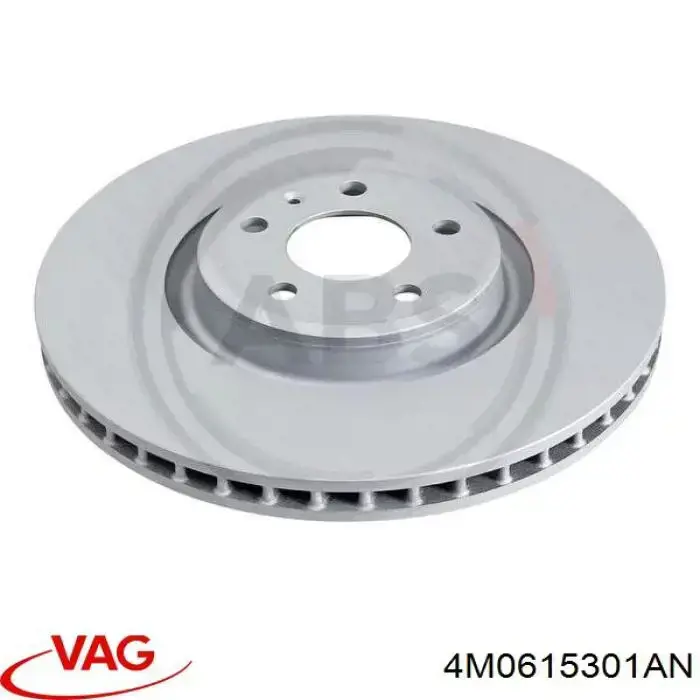 Compre 4M0615301AN VAG Disco do freio dianteiro