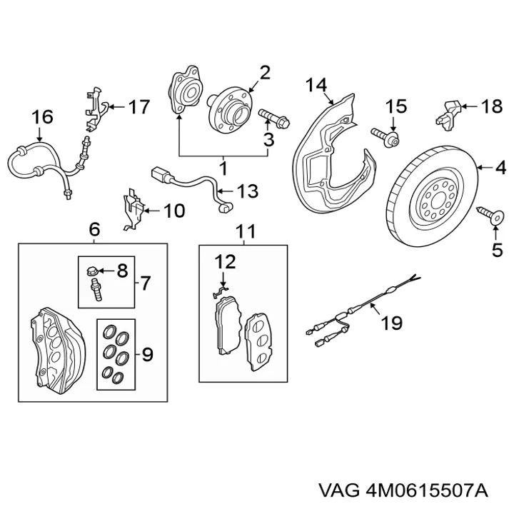 4M0698507A VAG 