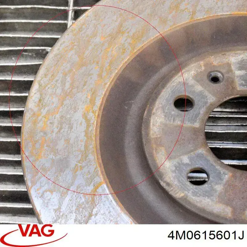 Compre 4M0615601J VAG Disco do freio traseiro