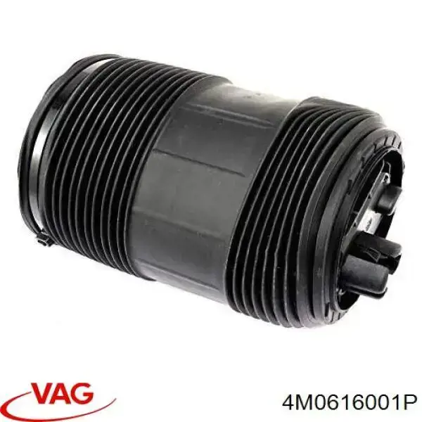 Coxim pneumático (suspensão de lâminas pneumática) do eixo traseiro VAG 4M0616001AH preço, a partir de 231,55 USD