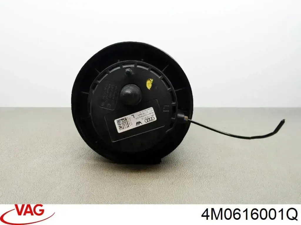 4M0616001Q VAG Coxim pneumático (suspensão de lâminas pneumática) do eixo traseiro