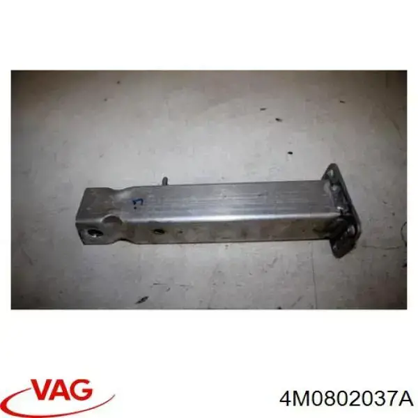 4M0802037A VAG Consola de reforçador do pára-choque dianteiro