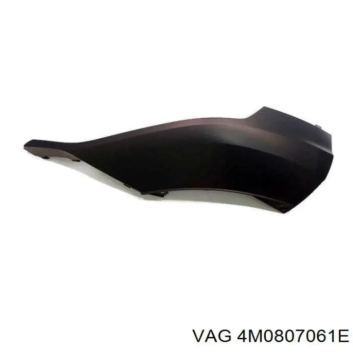 Spoiler esquerdo do pára-choque dianteiro VAG 4M0807061E preço, a partir de 67,80 USD