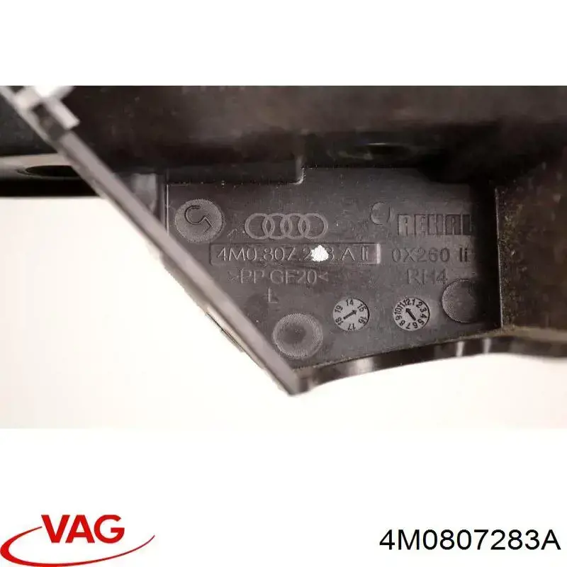 Compre 4M0807283A VAG Consola dianteira de fixação do pára-lama dianteiro esquerdo