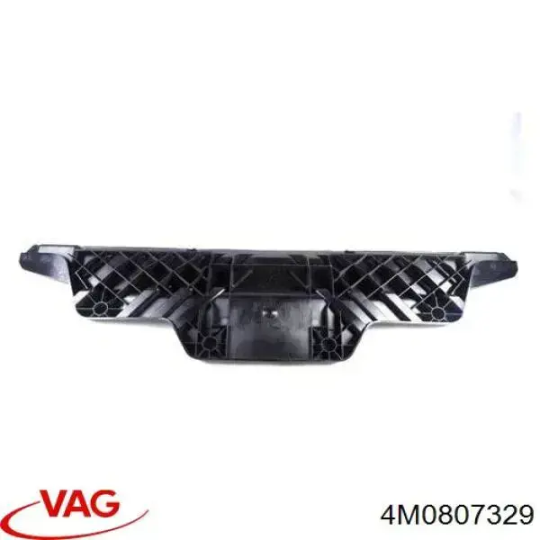 4M0807329 VAG Consola central do pára-choque traseiro