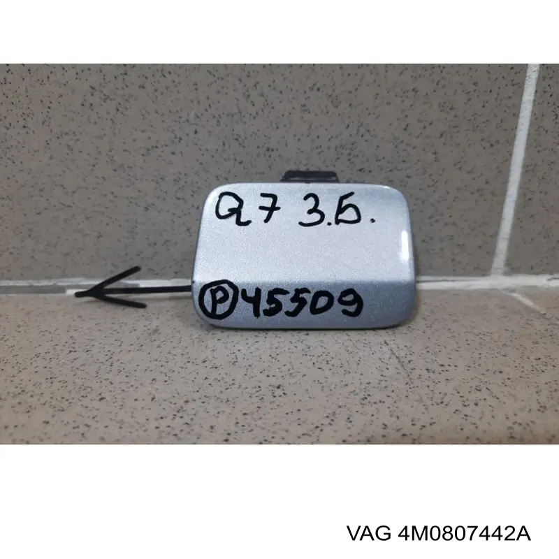 Tampão dianteira do pára-choque do gancho de reboque VAG 4M0807442A preço, a partir de 36,79 USD