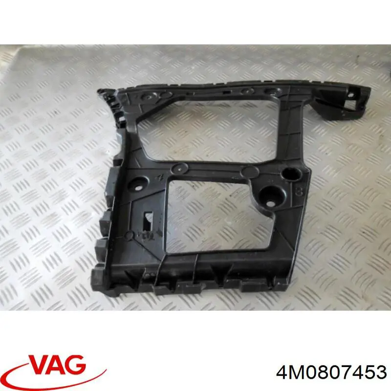 Compre 4M0807453 VAG Consola esquerda do pára-choque traseiro