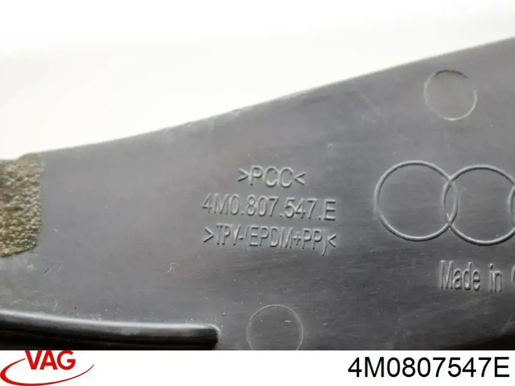 Spoiler do pára-choque traseiro VAG 4M0807547E preço, a partir de 29,83 USD