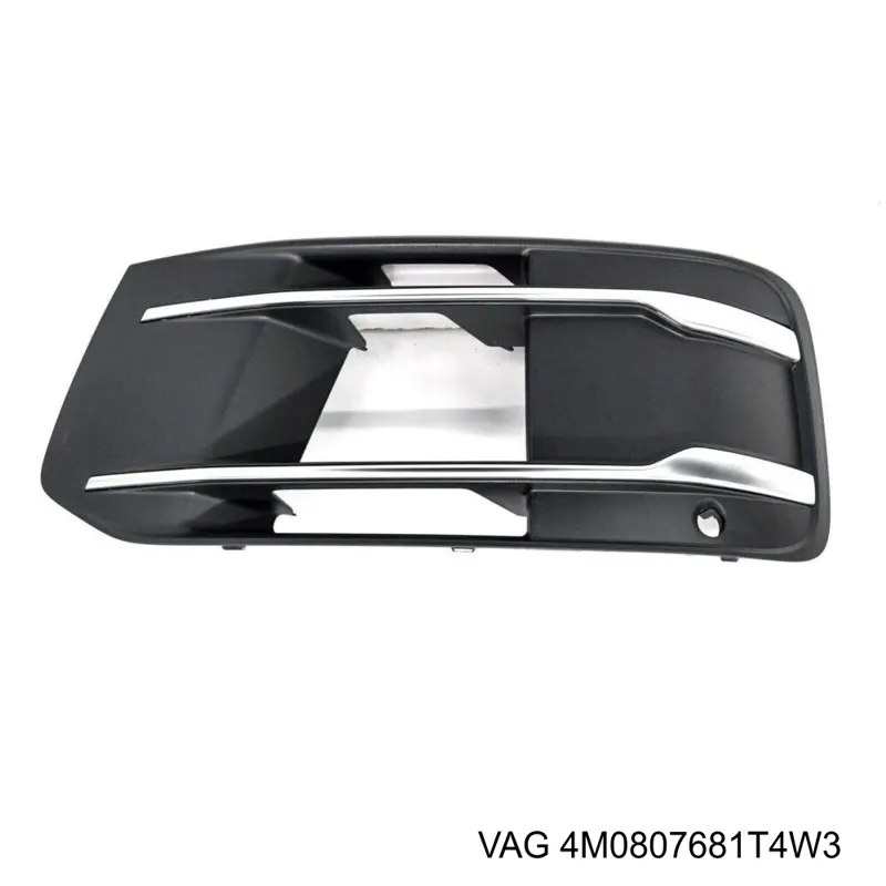 4M0807681T4W3 VAG Grelha esquerda do pára-choque dianteiro