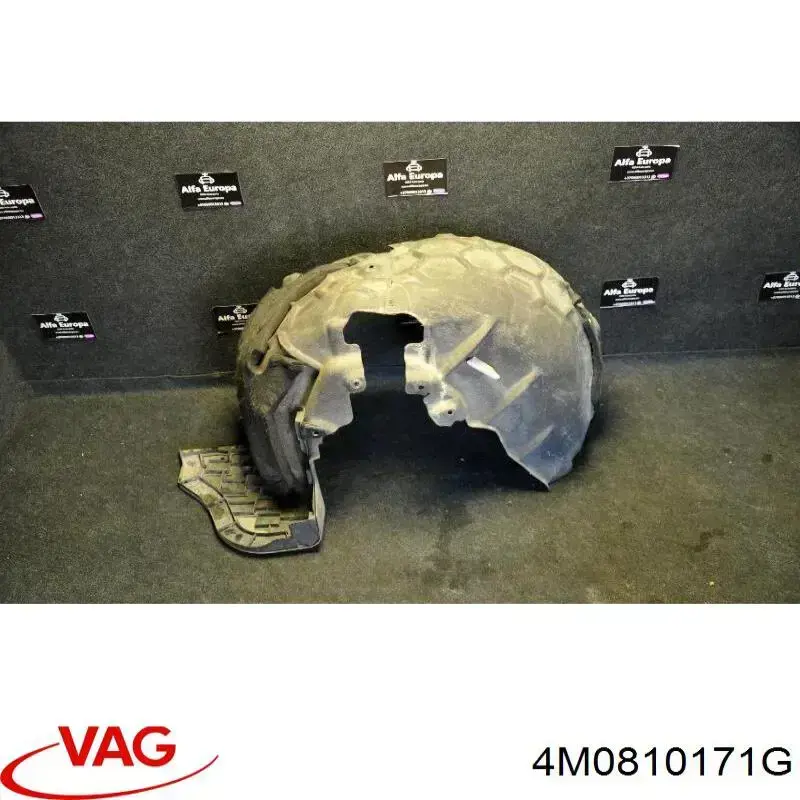 Guarda-barras do pára-lama traseiro esquerdo VAG 4M0810171G preço, a partir de 77,65 USD