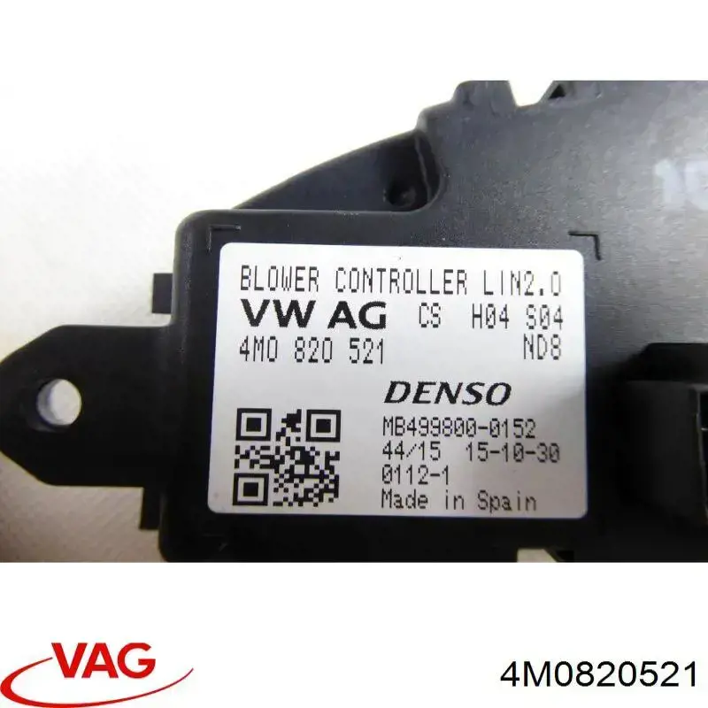 4M0820521 VAG Resistor (resistência) de ventilador de forno (de aquecedor de salão)