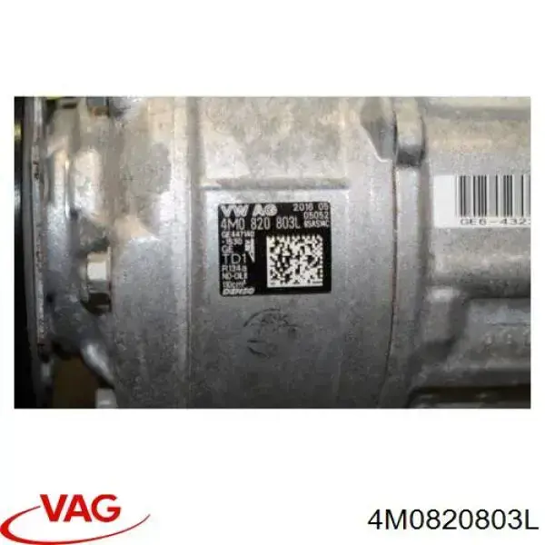 4M0820803L VAG Compressor de aparelho de ar condicionado