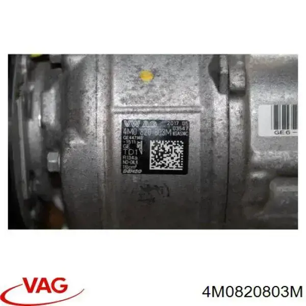 Compre 4M0820803B VAG Compressor de aparelho de ar condicionado