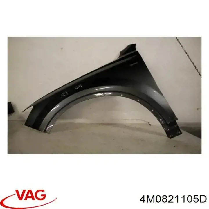 4M0821105D VAG Pára-lama dianteiro esquerdo