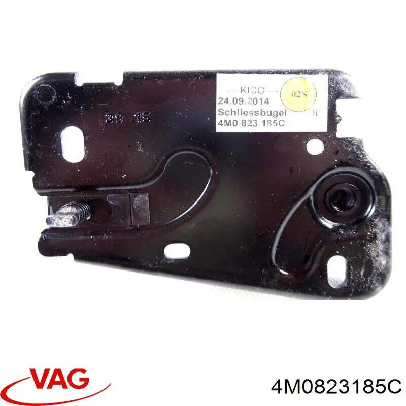 4M0823185C VAG Viga con gancho do fecho da capota