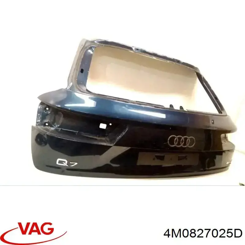 Porta traseira (3ª/5ª porta-malas (tampa de alcapão) VAG 4M0827025C preço, a partir de 1200,83 USD