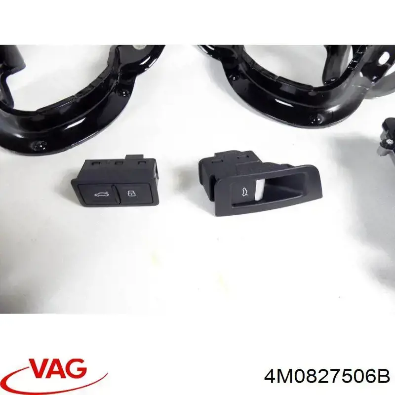 4M0827506B VAG Fecho de tampa de porta-malas (de 3ª/5ª porta traseira)