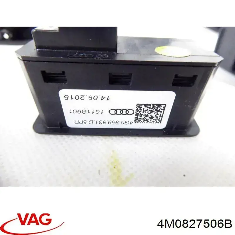 Fecho de tampa de porta-malas (de 3ª/5ª porta traseira) VAG 4M0827506B preço, a partir de 49,51 USD