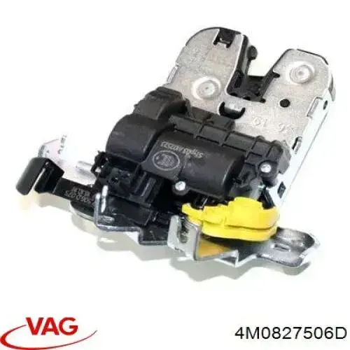 Fecho de tampa de porta-malas (de 3ª/5ª porta traseira) VAG 4M0827506D preço, a partir de 60,15 USD