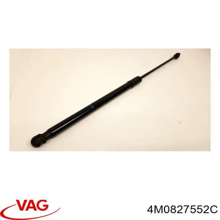 4M0827552C VAG Amortecedor de tampa de porta-malas (de 3ª/5ª porta traseira)