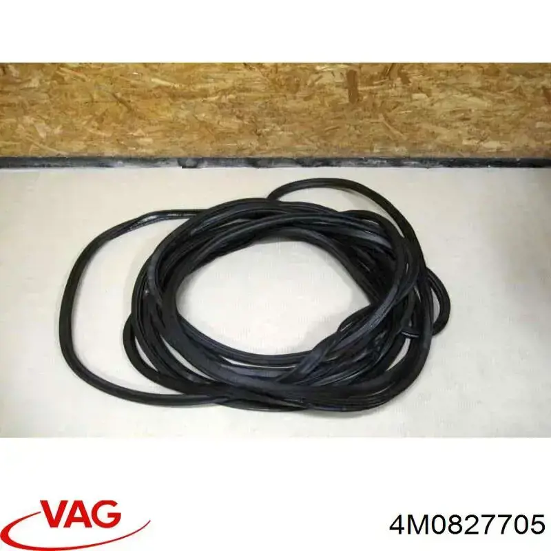 4M0827705 VAG Compactador de porta-malas (de 3ª/5ª porta traseira)