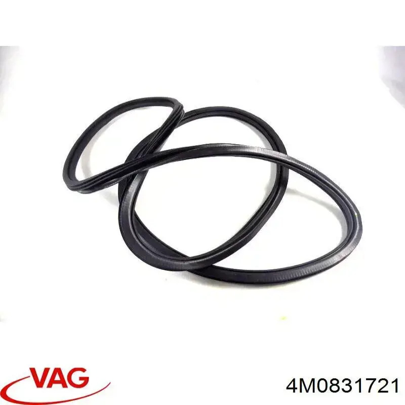 4M0831721 VAG Compactador da porta dianteira (na carroçaria)