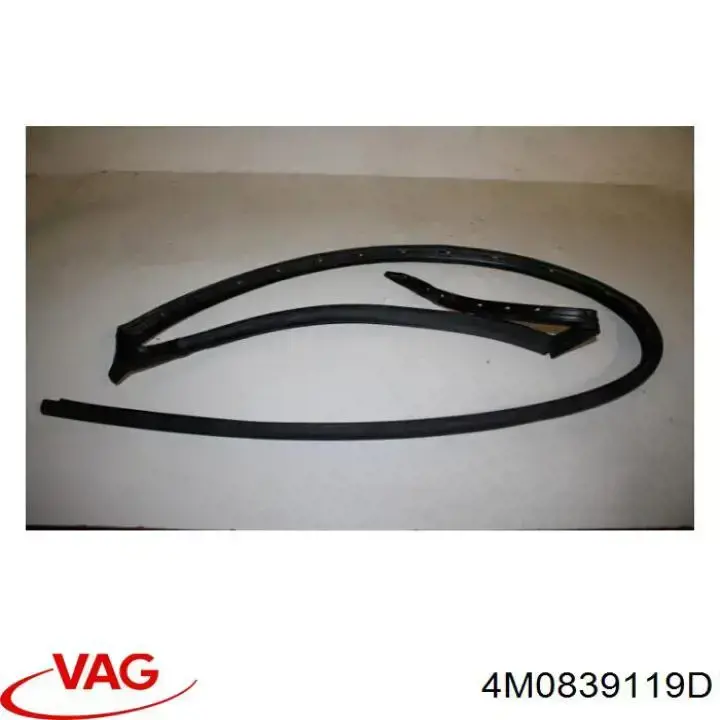 Compre 4M0839119D VAG Compactador dianteiro esquerdo de placa sobreposta de acesso