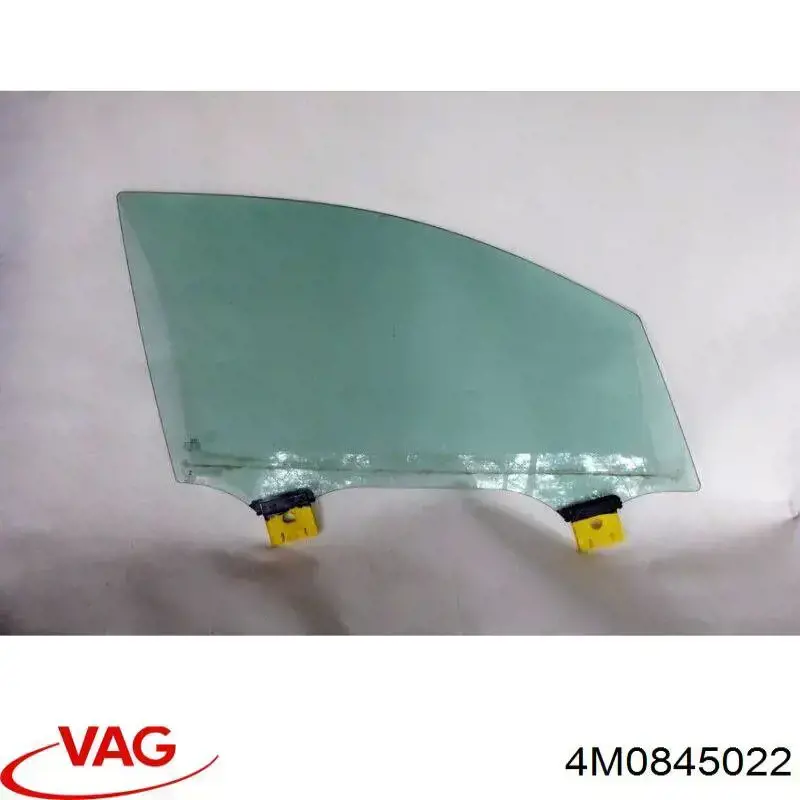 4M0845022 VAG Vidro da porta dianteira direita