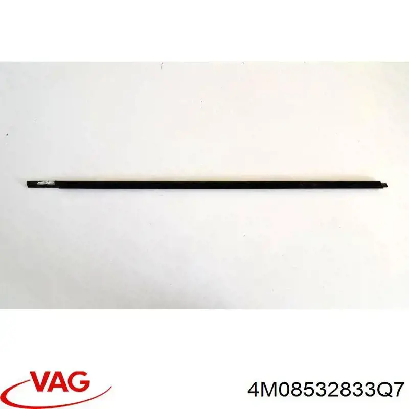 Moldura de vidro deslizante da porta dianteira esquerda VAG 4M08532833Q7 preço, a partir de 194,68 USD