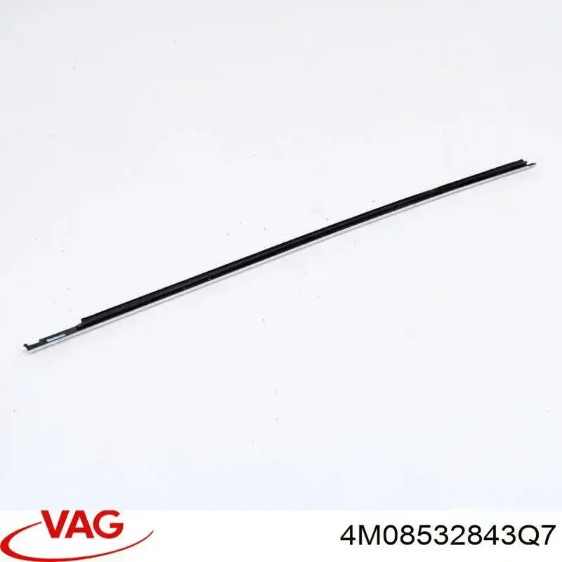 Moldura de vidro deslizante da porta dianteira direita VAG 4M08532843Q7 preço, a partir de 131,69 USD