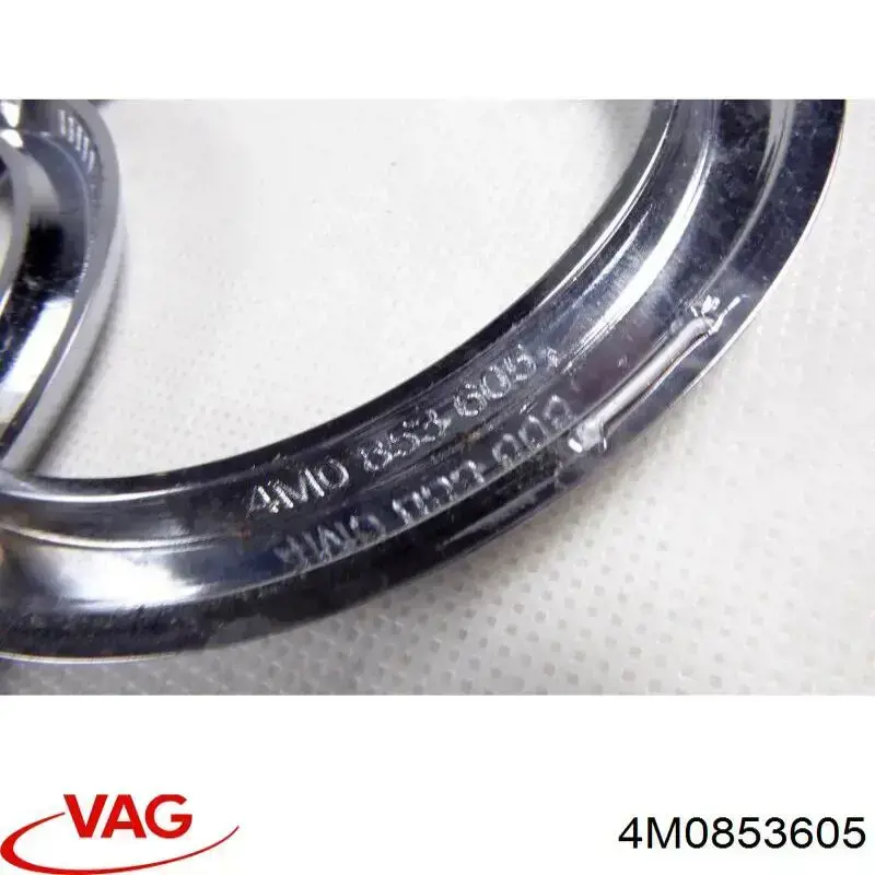4M0853605 VAG Emblema de grelha do radiador