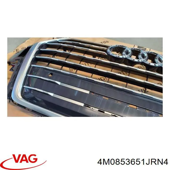 Grelha do radiador VAG 4M0853651JRN4 preço, a partir de 1038,01 USD
