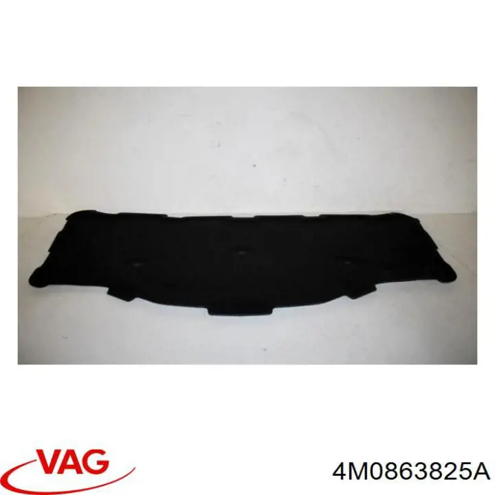 4M0863825A VAG Isolamento de ruído da capota