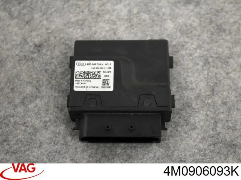 4M0906093E VAG Módulo de direção (Centralina eletrônica) da bomba de combustível