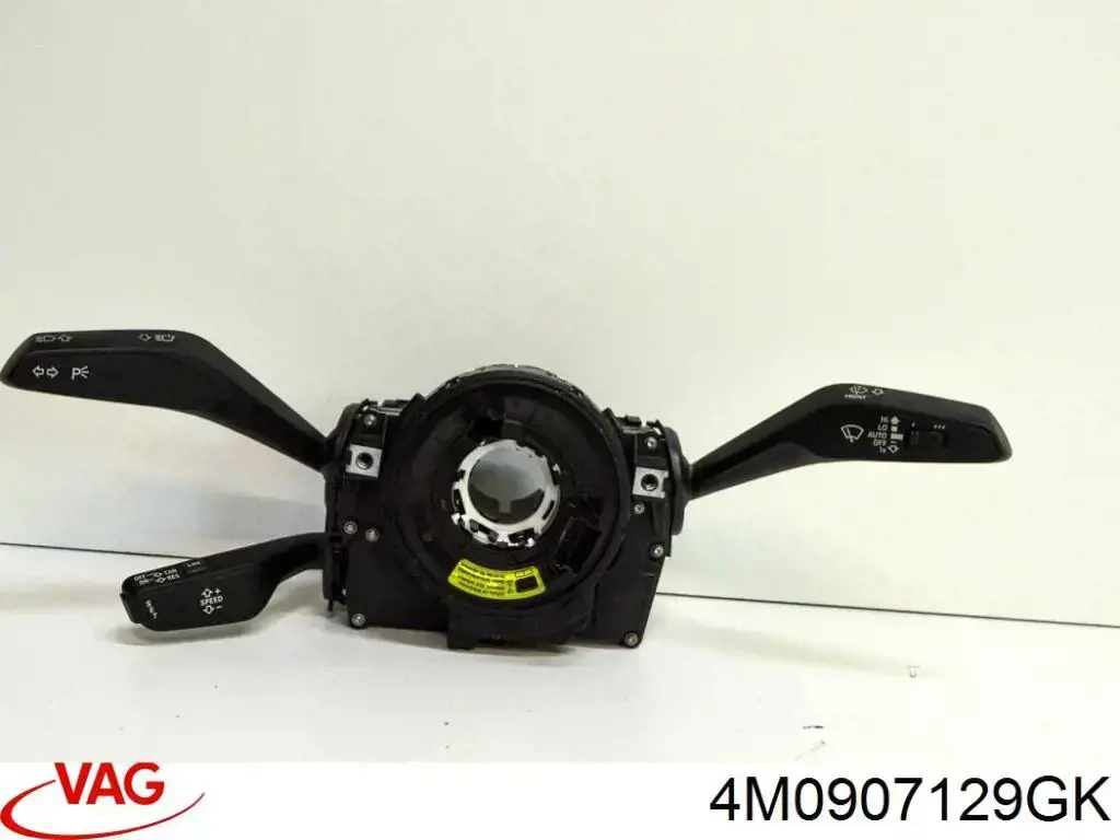 4M0907129GK VAG Comutador instalado na coluna da direção, montado