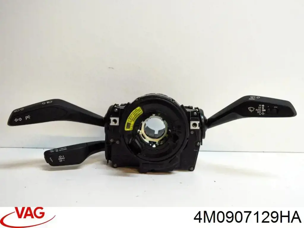 4M0907129HA VAG Comutador instalado na coluna da direção, montado